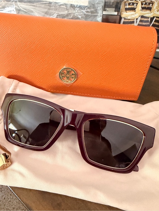 Tory Burch Accessories - Elegant Burgundy Sunglasses